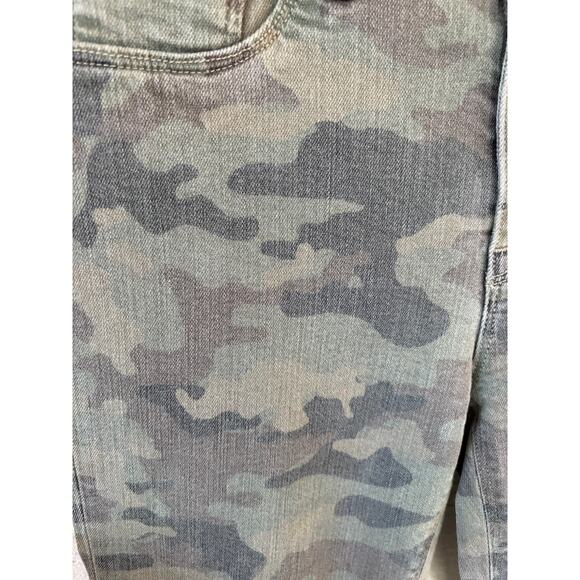 Hudson Camo Skinny Jeans Women’s Size 27 Stretch Camouflage Denim Pants - Picture 5 of 9